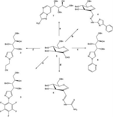 Synthesis, Antiviral, and Antimicrobial Evaluation of Benzyl Protected Diversified C-nucleosides